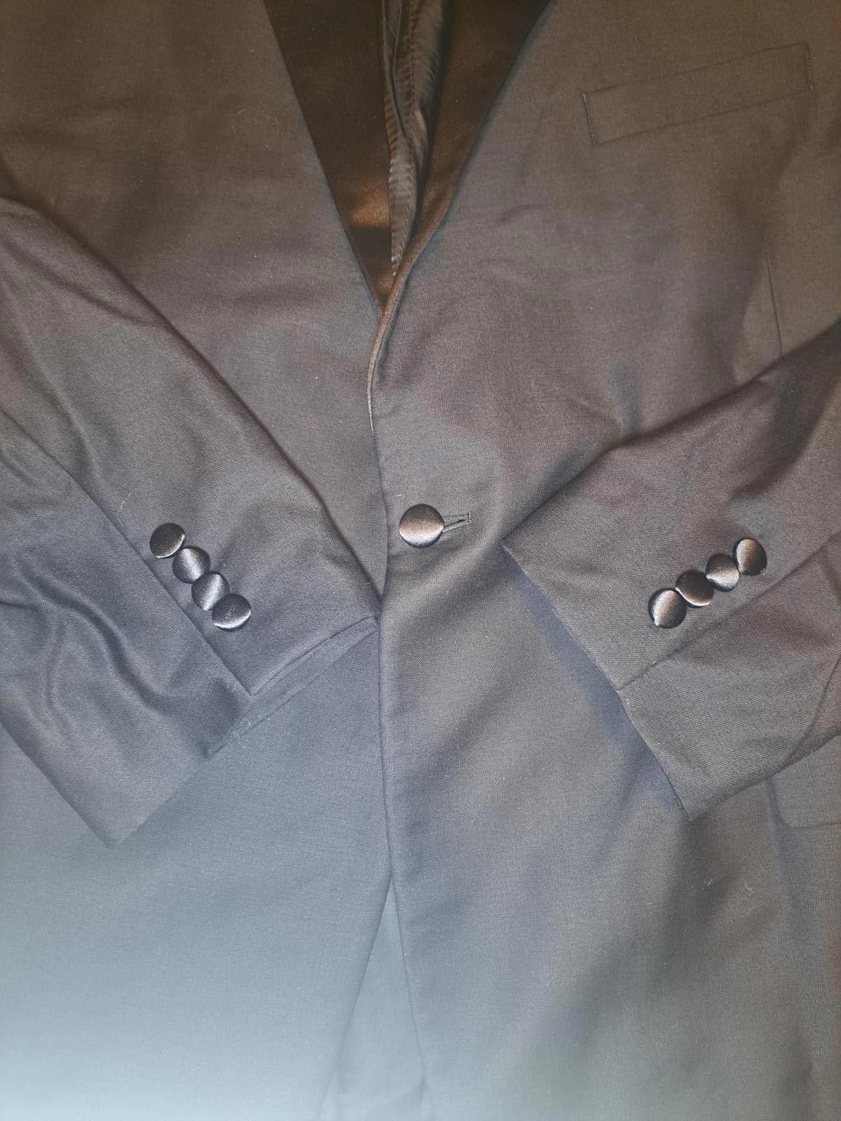 Jos. A. Bank Jos A Bank Tuxedo Jacket Separate Mens 50L Black 100% Wool Size 50L - 6 Thumbnail