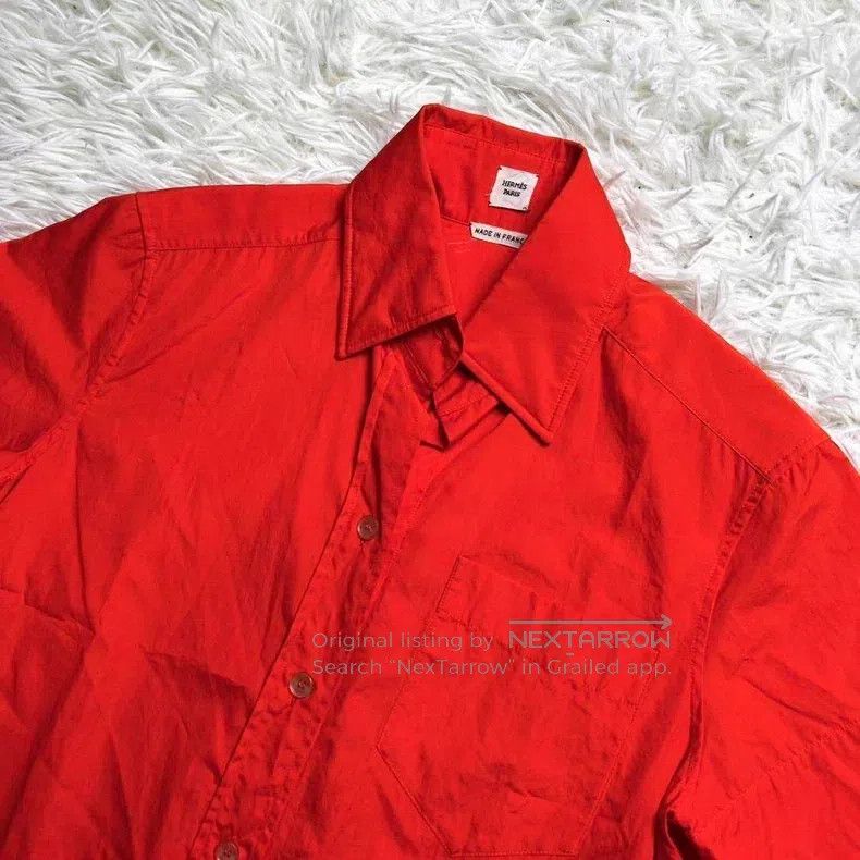 Hermes Hermes Tied cotton shirt Size XXS / US 00 / IT 34 - 2 Thumbnail