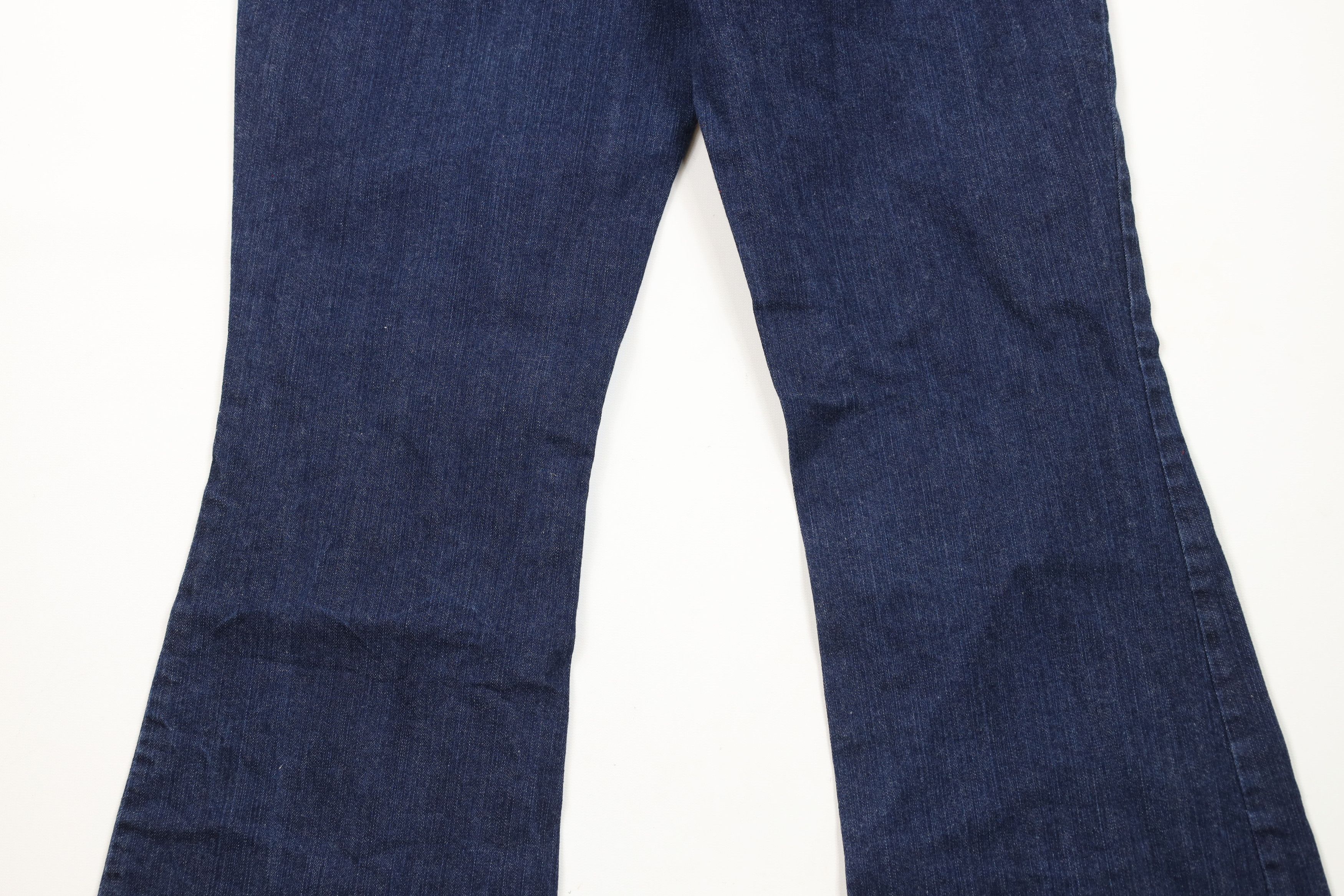 Vintage Vintage 90s Y2K Babydoll Stretch Wide Leg Bell Bottoms Jeans Size 32" / US 10 / IT 46 - 11 Thumbnail
