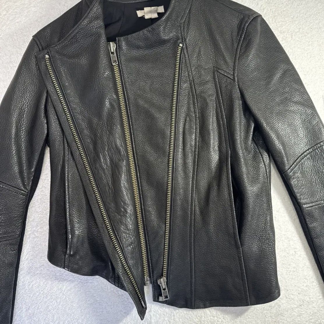 Helmut Lang Helmut Lang Lambskin Leather Jacket Size XS / US 0-2 / IT 36-38 - 3 Thumbnail