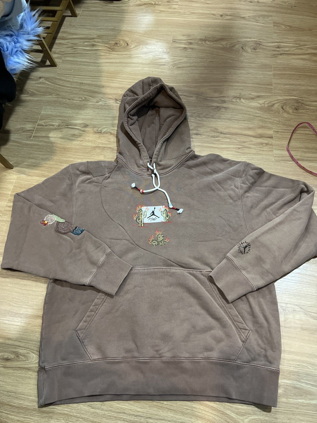 Jordan Brand × Travis Scott Air Jordan x Travis Scott Hoodie Catus Plant Brown DO4094256 Size US XXL / EU 58 / 5 - 1 Thumbnail