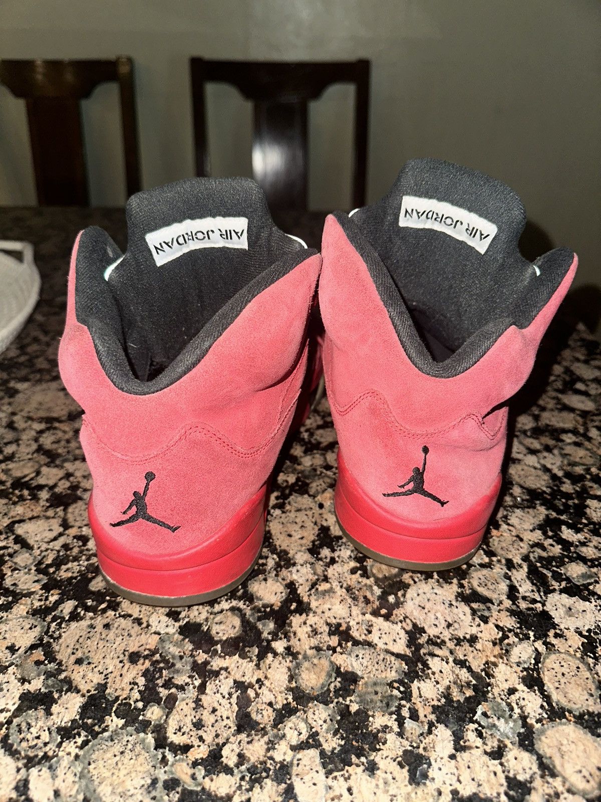 Jordan Brand × Nike Jordan retro 5 Red Suede Size US 9.5 / EU 42-43 - 3 Thumbnail