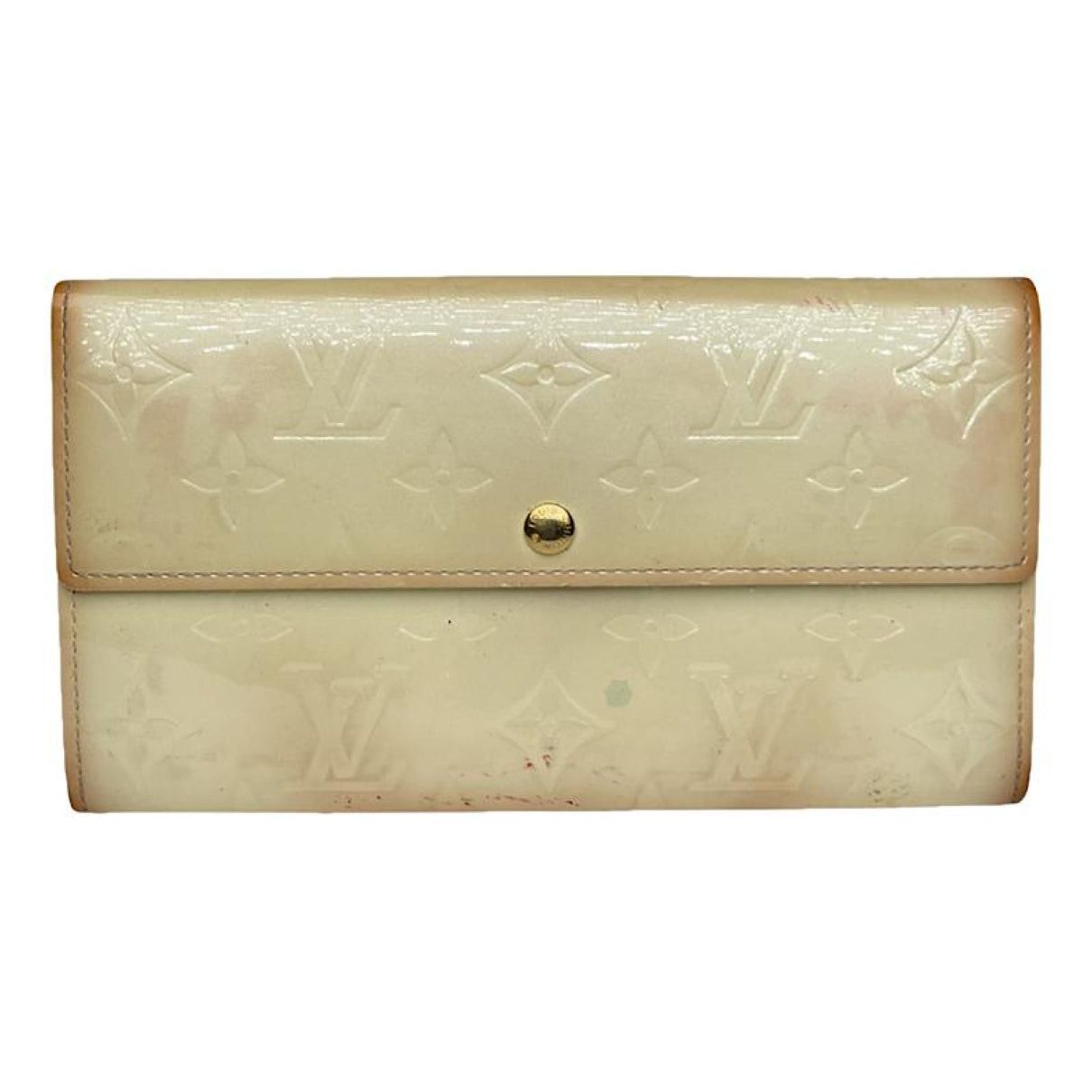 Louis Vuitton Ecru Leather Purse Size ONE SIZE - 1 Thumbnail