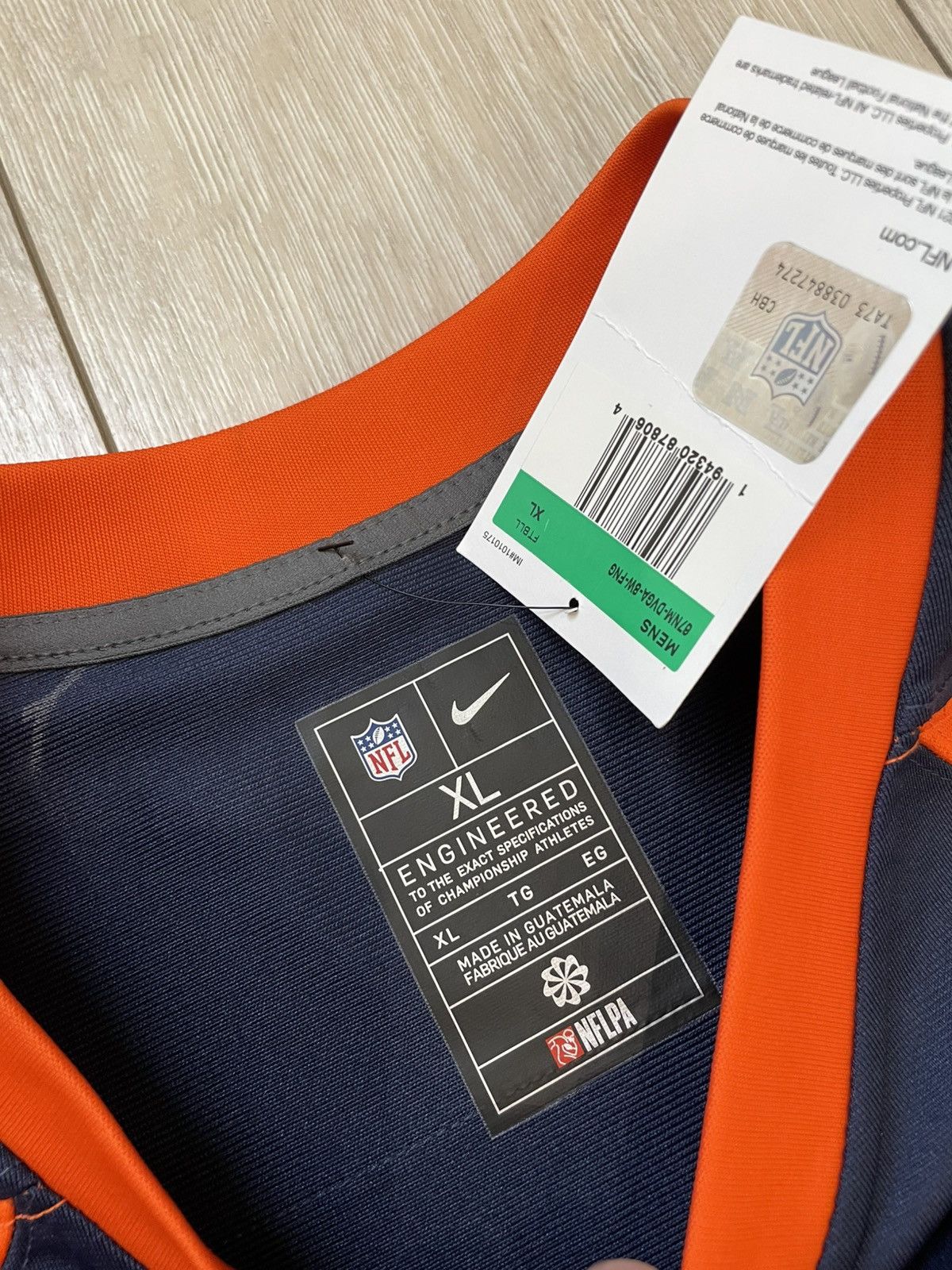 NFL × Nike Nike Denver Broncos #27 NFL Football Jersey Size US XL / EU 56 / 4 - 6 Thumbnail