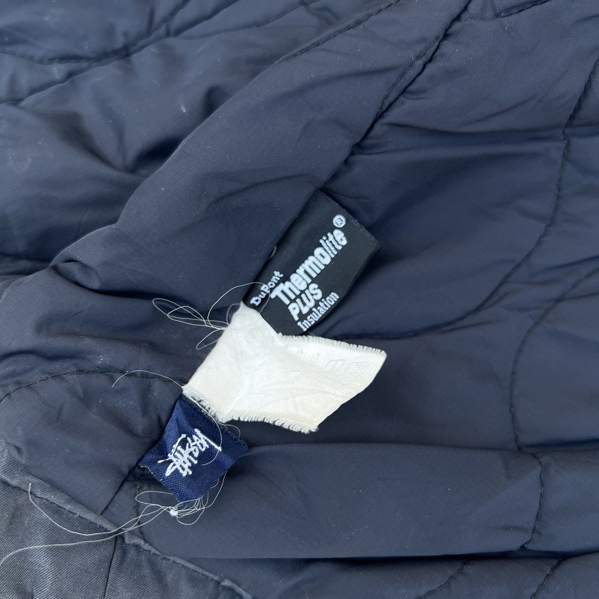 Stussy × Vintage Old Stussy Military Thermolite Plus Quilted Lined Jacket Size US L / EU 52-54 / 3 - 9 Thumbnail