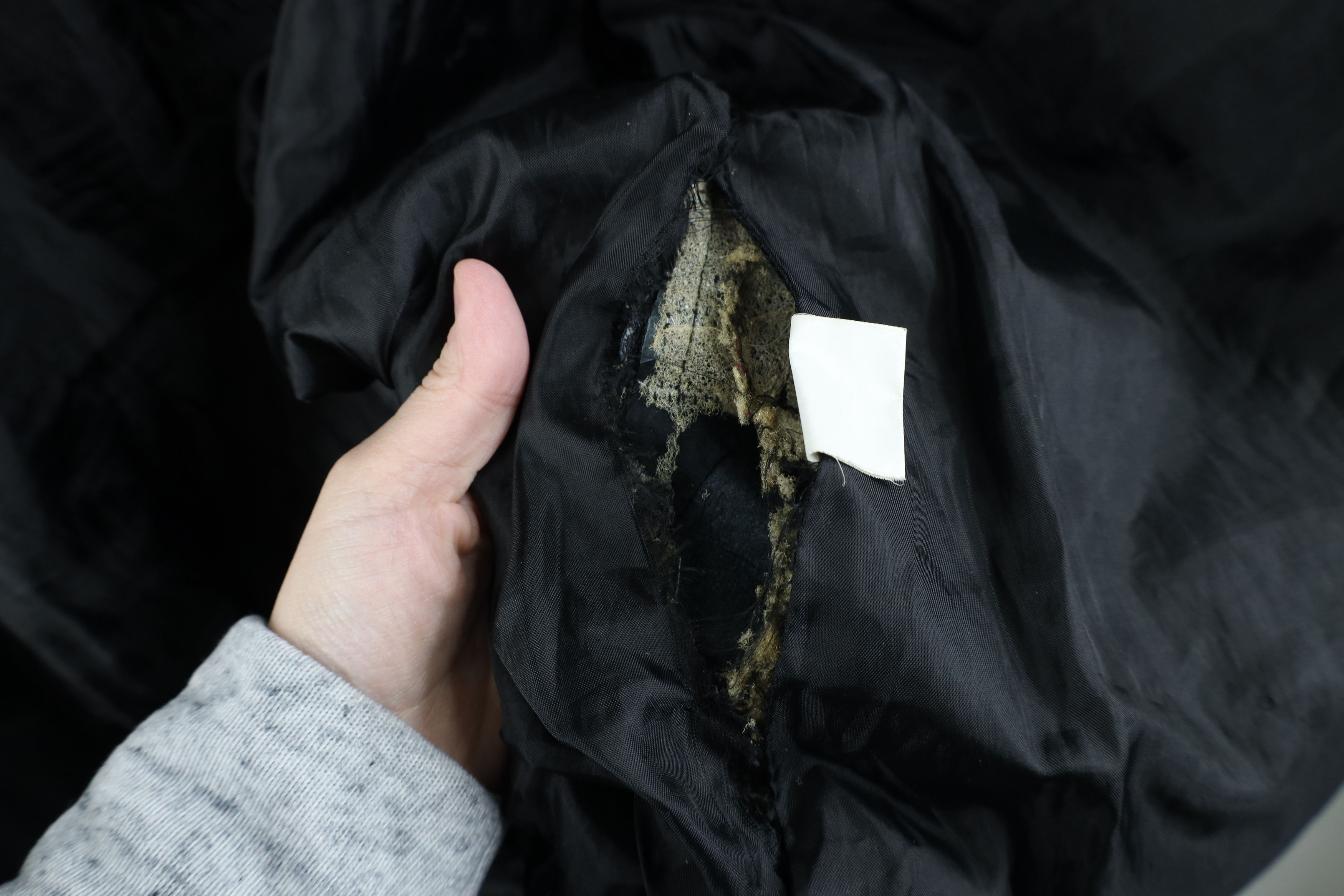 Vintage Vintage 90s Desert Storm Shield Leather Bomber Jacket Black Size US XXL / EU 58 / 5 - 11 Thumbnail