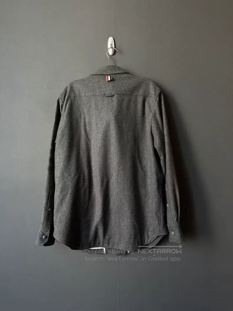 Thom Browne Thom Browne Wool Shirt Jacket Size US M / EU 48-50 / 2 - 2 Thumbnail