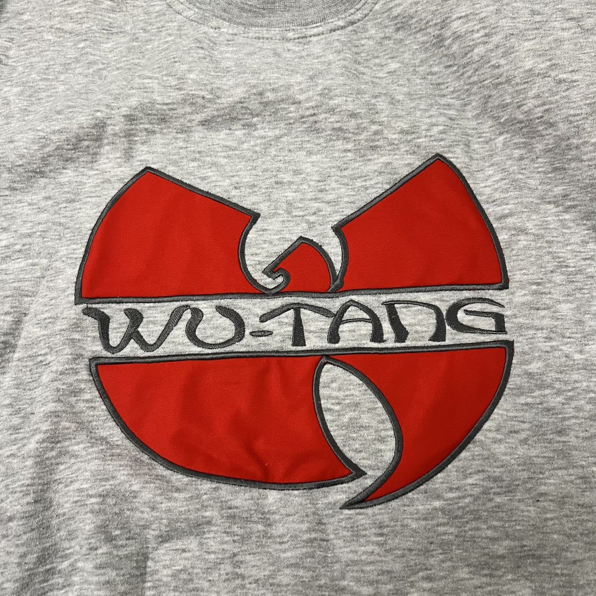 Wu-Tang Clan Vintage 90s Wu Wear Crewneck Sweatshirt WU TANG CLAN Rap Red Size US L / EU 52-54 / 3 - 3 Thumbnail