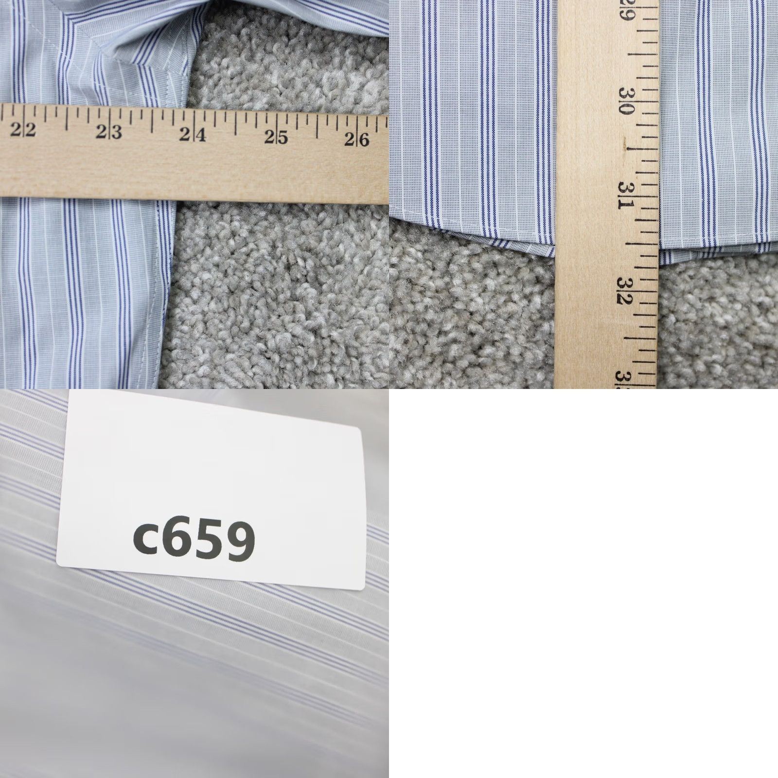 Brooks Brothers Brooks Brothers Shirt Mens Large Gray Slim Fit Non-Iron Stretch Long Sleeve Button-Up Size US L / EU 52-54 / 3 - 9 Thumbnail