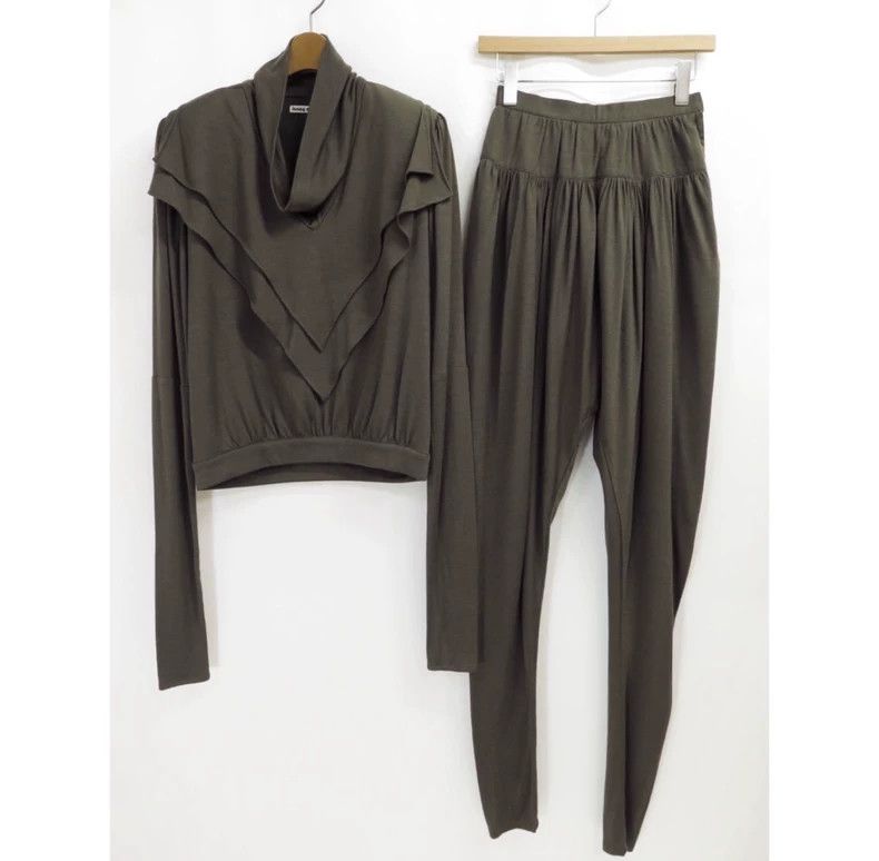 Issey Miyake issey miyake size:m Wool and silk suit Size US 26 / EU 42 - 1 Thumbnail