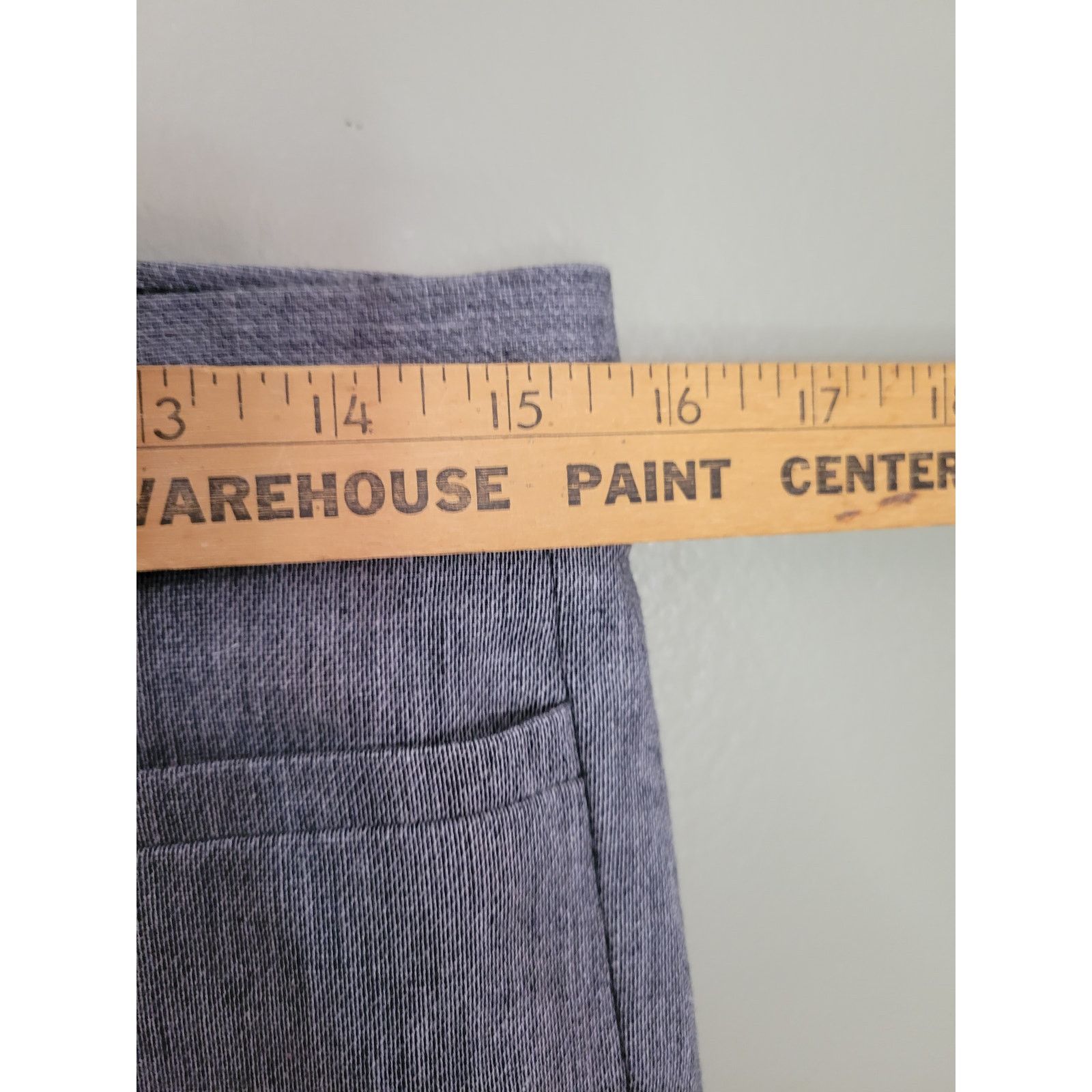 Banana Republic Women's Banana Republic Gray/Black Ankle Dress Pants Size 6 Size 28" / US 6 / IT 42 - 2 Thumbnail