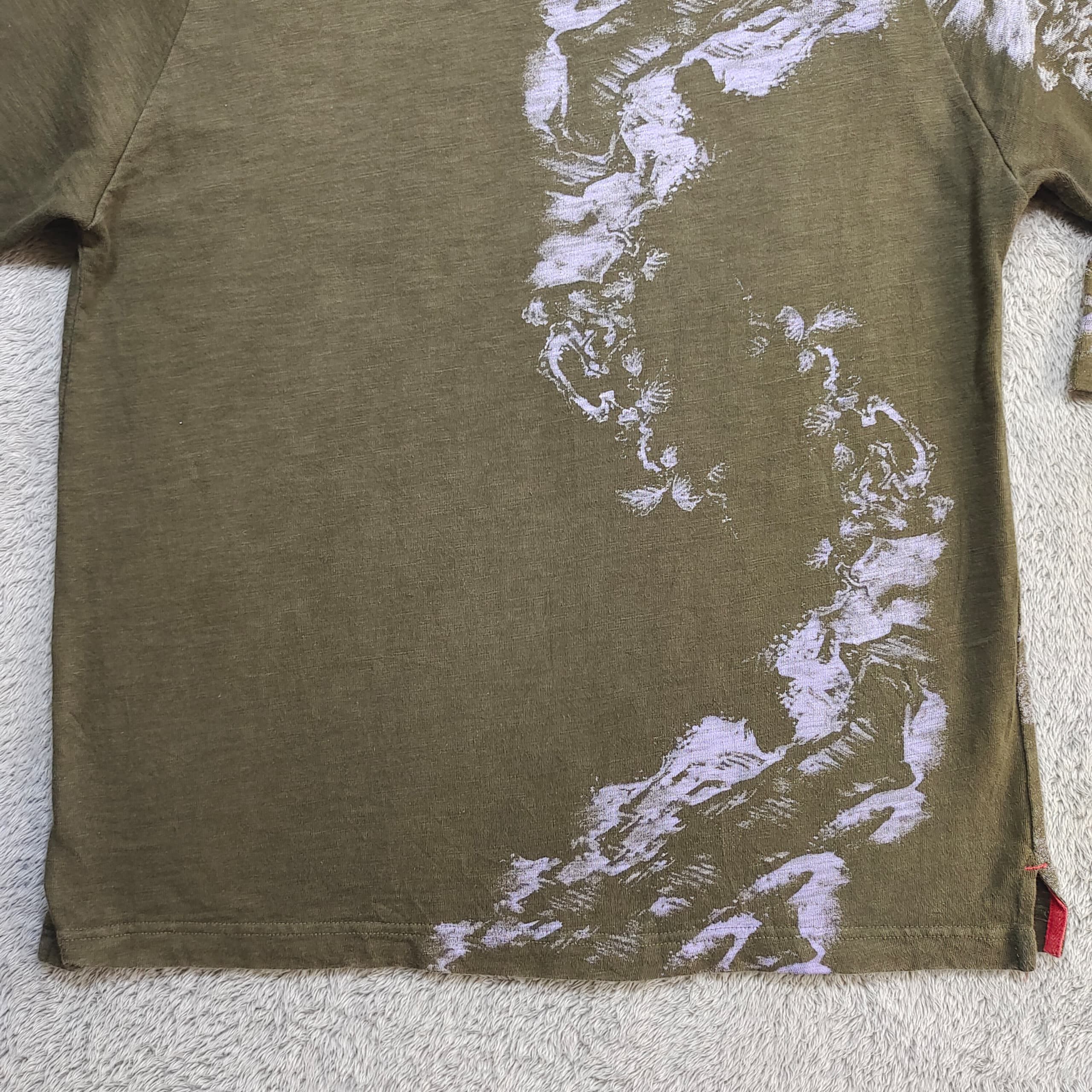 Japanese Brand Vintage Sukajan Y2K Japanese Samurai Warrior 3/4 Sleeve Tee Size US L / EU 52-54 / 3 - 3 Thumbnail