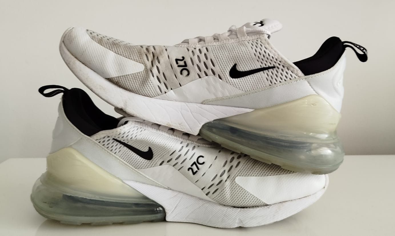 Nike Nike Air Max 270 Low White AH8050-100 Size US 10 / EU 43 - 5 Thumbnail