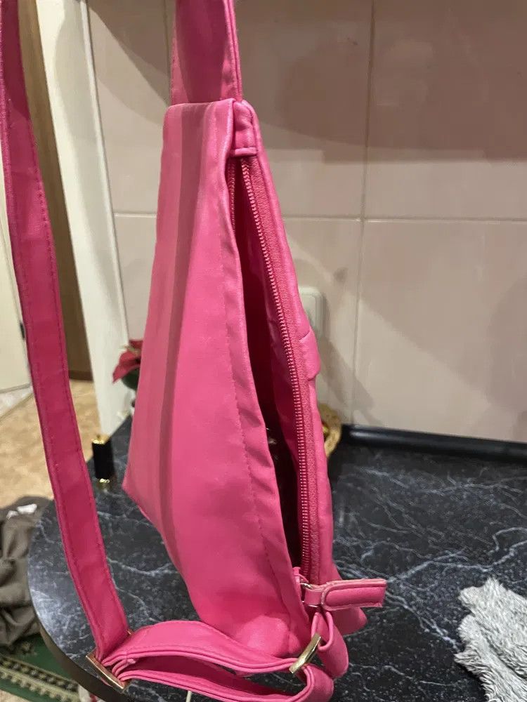 Dior Vintage Christian Dior Parfums Saddle Bag Sling Sparkle Pink Size ONE SIZE - 2 Thumbnail