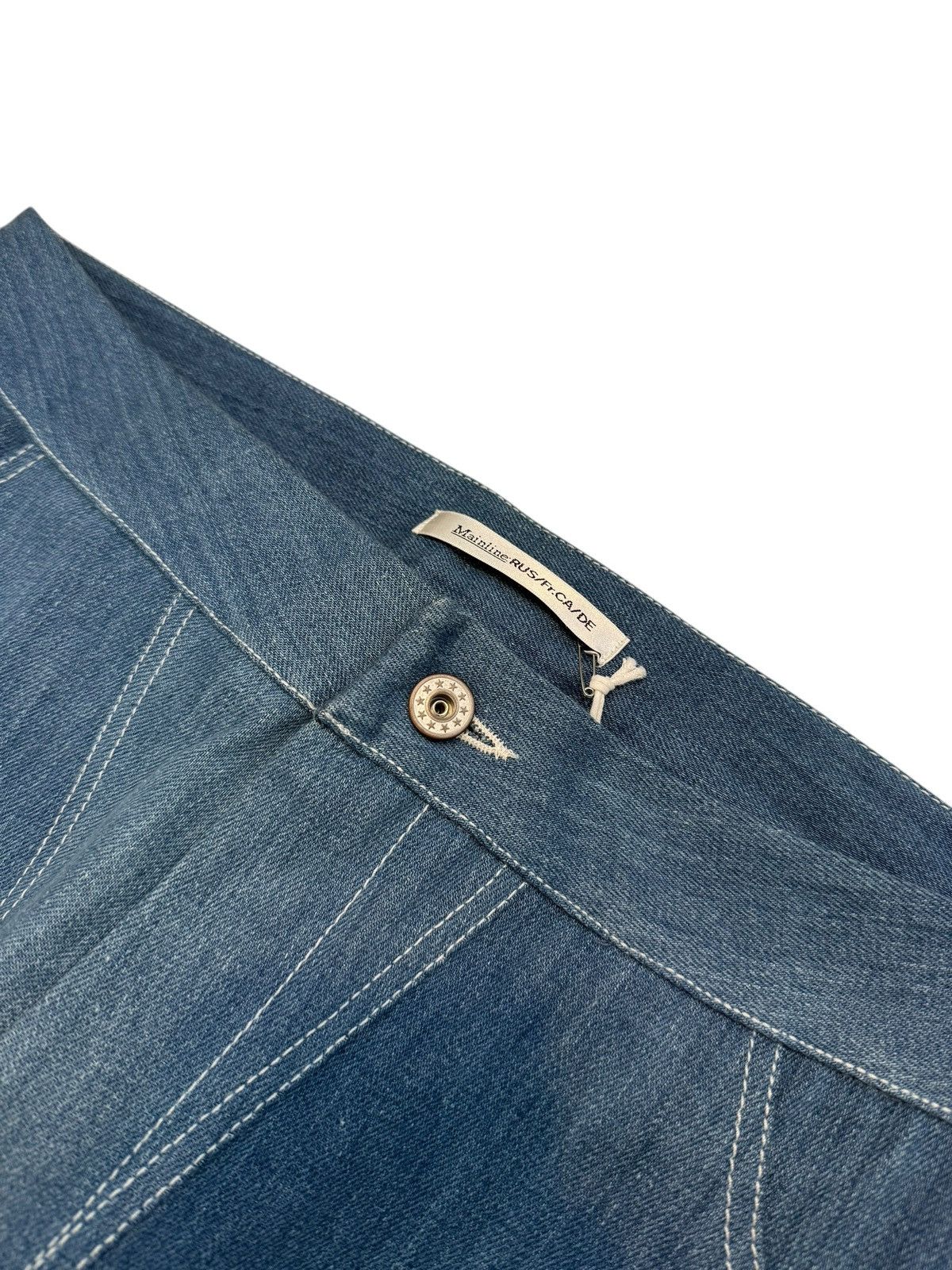 Mainline:RUS/Fr.CA/DE Ella Panel Denim Pants Size 26" / US 2 / IT 38 - 5 Thumbnail