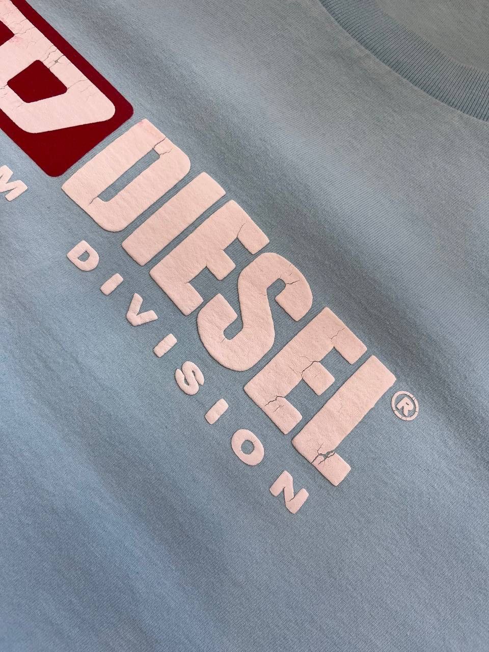 Diesel × Vintage Vintage Diesel Tshirt denim division blue multilogo hype Size US XL / EU 56 / 4 - 6 Thumbnail