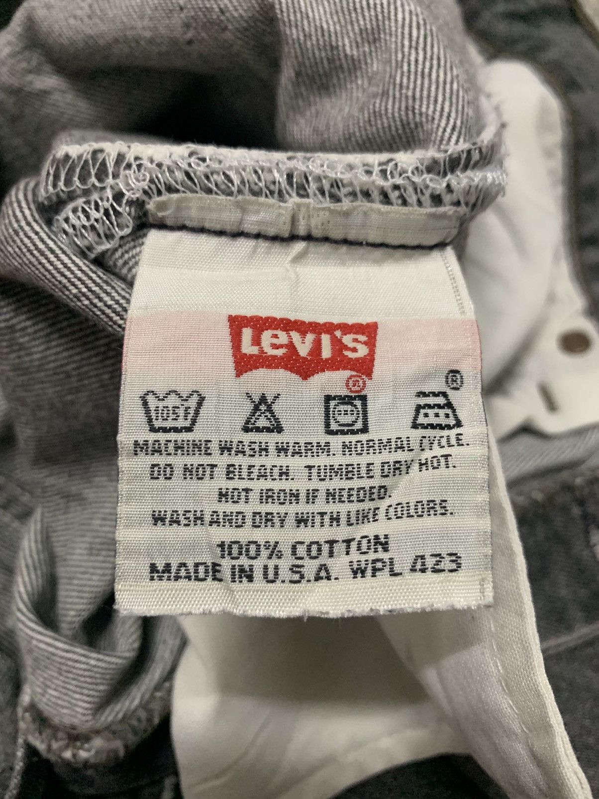 Levi's Vintage Levis 501 Distressed Denim Jeans USA W31x33 Size US 31 - 18 Thumbnail
