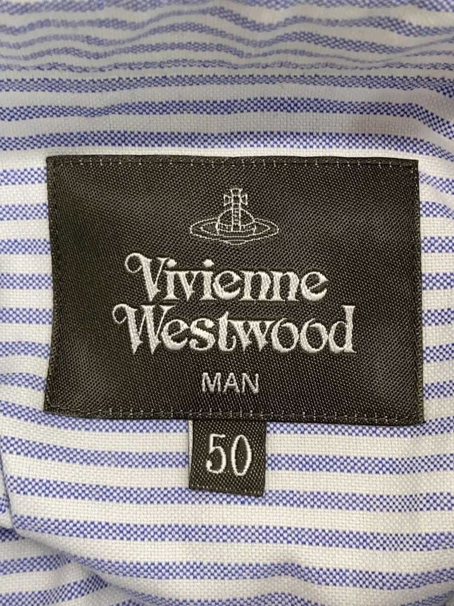 Vivienne Westwood Striped Orb Button Shirt Size US M / EU 48-50 / 2 - 4 Thumbnail