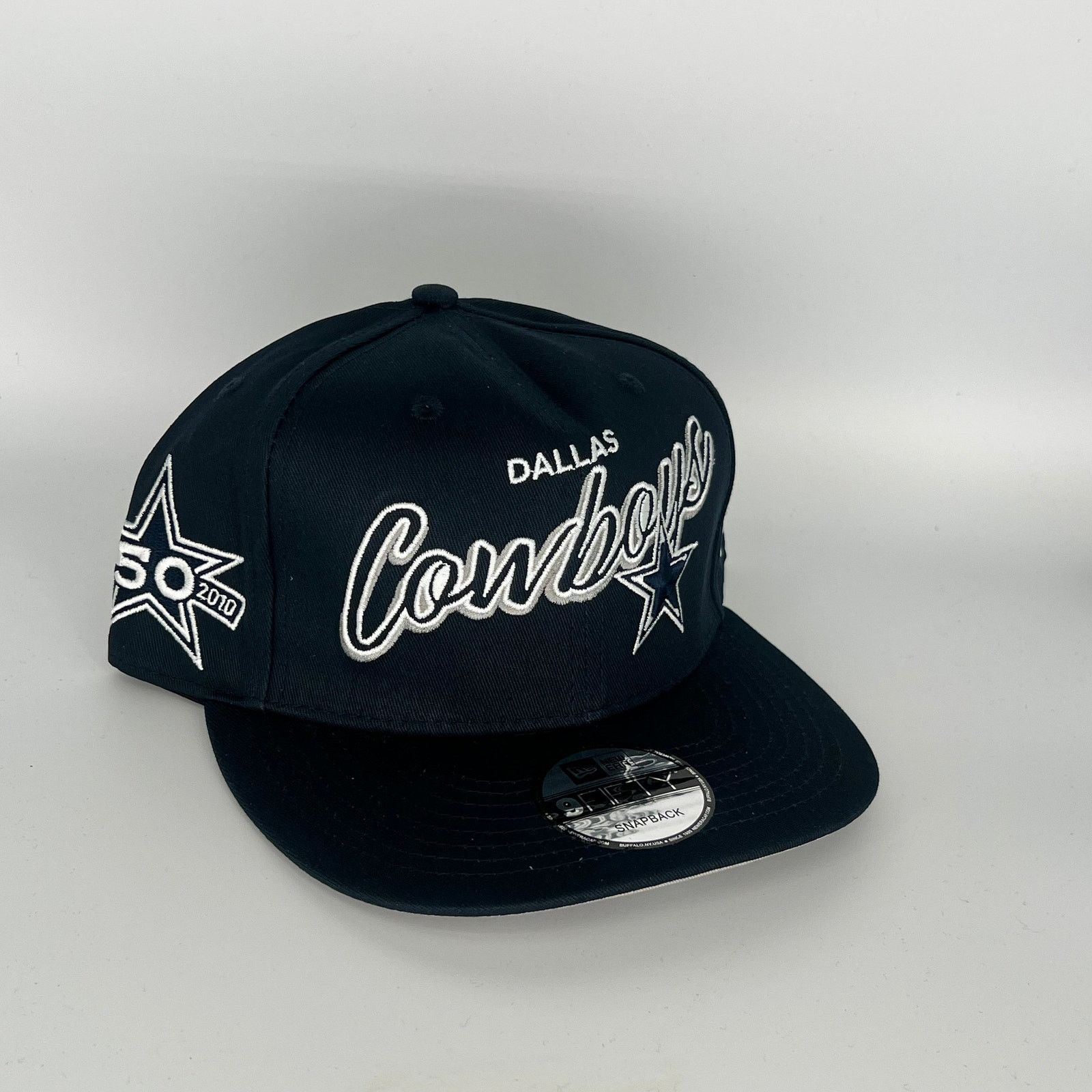 New Era Navy Dallas Cowboy 50 Star Side Patch New Era NFL 9Fifty Size ONE SIZE - 1 Thumbnail