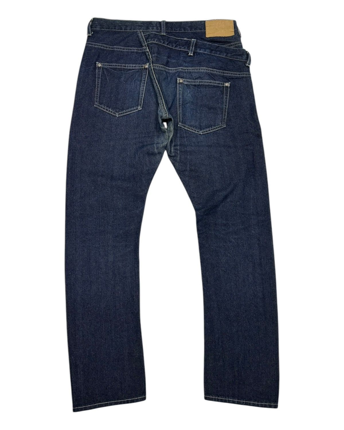 Issey Miyake 🔥DOUBLE WAIST DENIM JEANS AND IT ISSEY MIYAKE STYLE Size US 32 / EU 48 - 7 Thumbnail