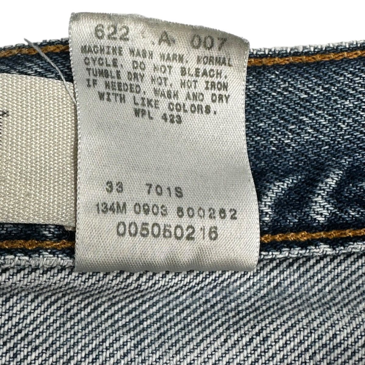 Levi's 2003 Vintage Levis 505 Jeans Men’s Size 34x32 Distressed Size US 34 / EU 50 - 5 Thumbnail