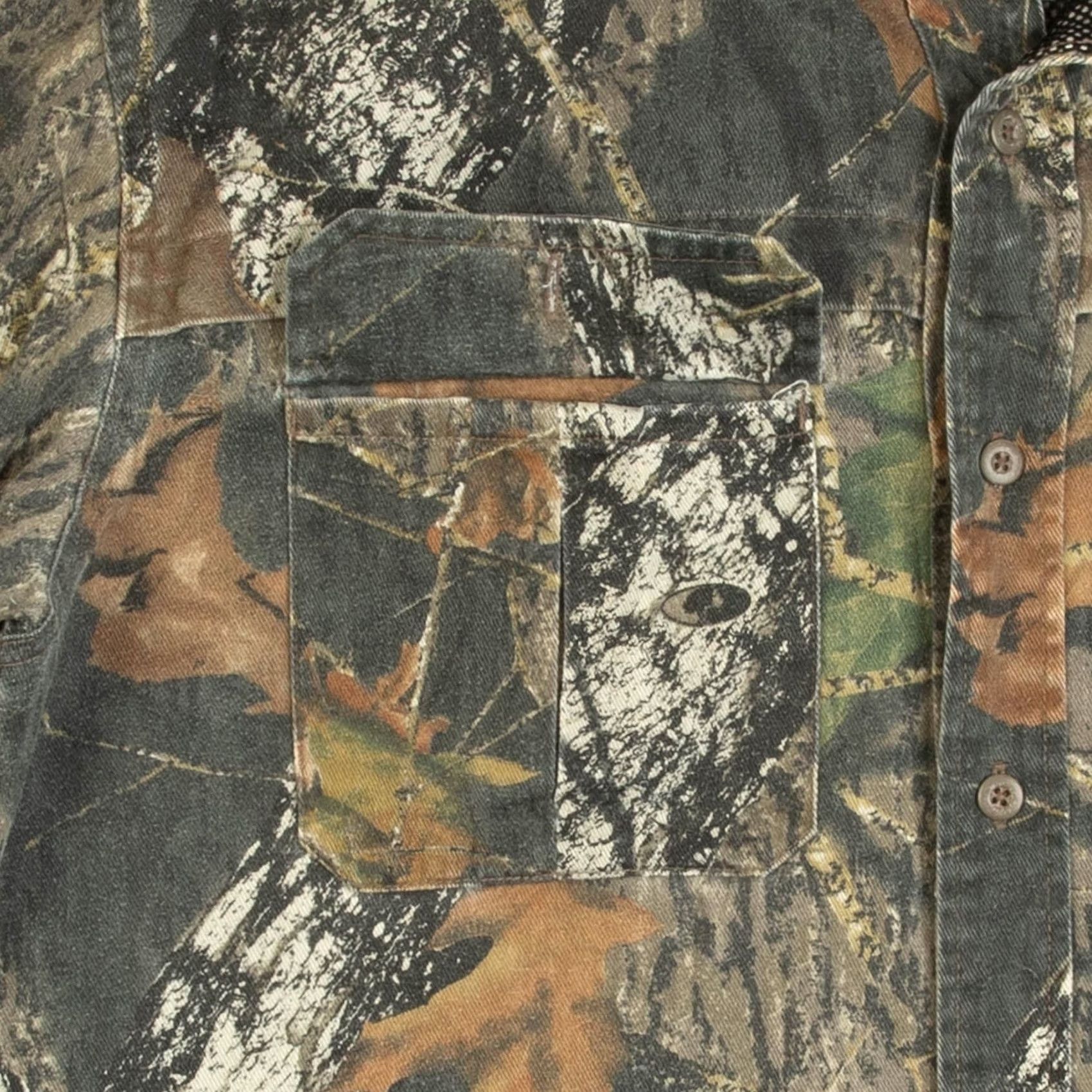 Vintage VINTAGE Mens Real Tree Camo Shirt Large Brown 1990s Camouflage Size US L / EU 52-54 / 3 - 5 Thumbnail