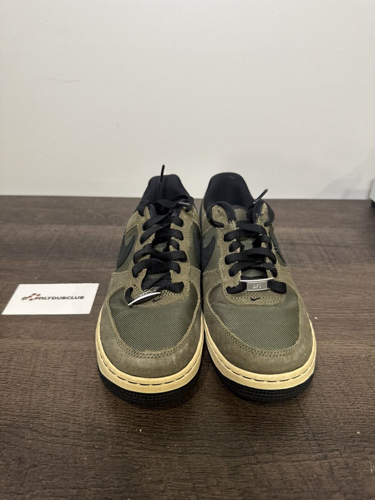 UNDEFEATED × Nike Air Force 1 Low Olive UNDEFEATED × Nike Air Force 1 Low 