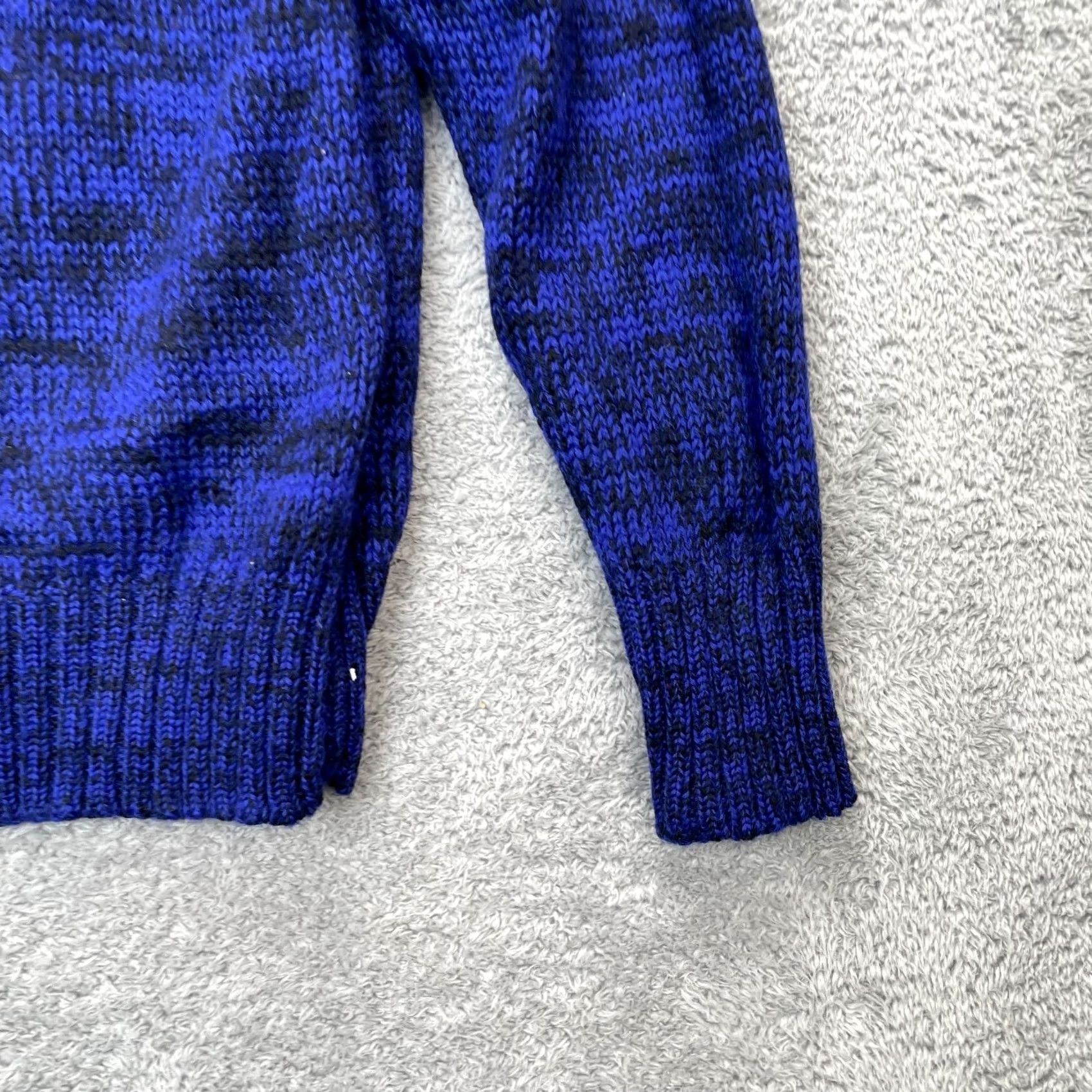 Vintage VINTAGE Boston Traders Sweater Mens Medium Blue Wool Tight Knit Ribbed 80s Size US M / EU 48-50 / 2 - 5 Thumbnail
