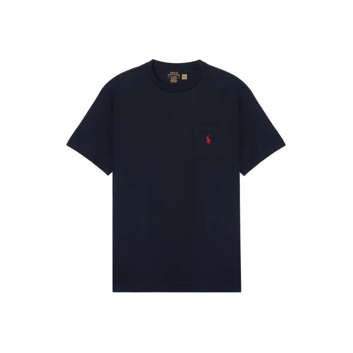 Polo Ralph Lauren Polo Ralph Lauren FW22 Solid Logo Embroidered Crewneck T-shirt Size US L / EU 52-54 / 3 - 1 Thumbnail