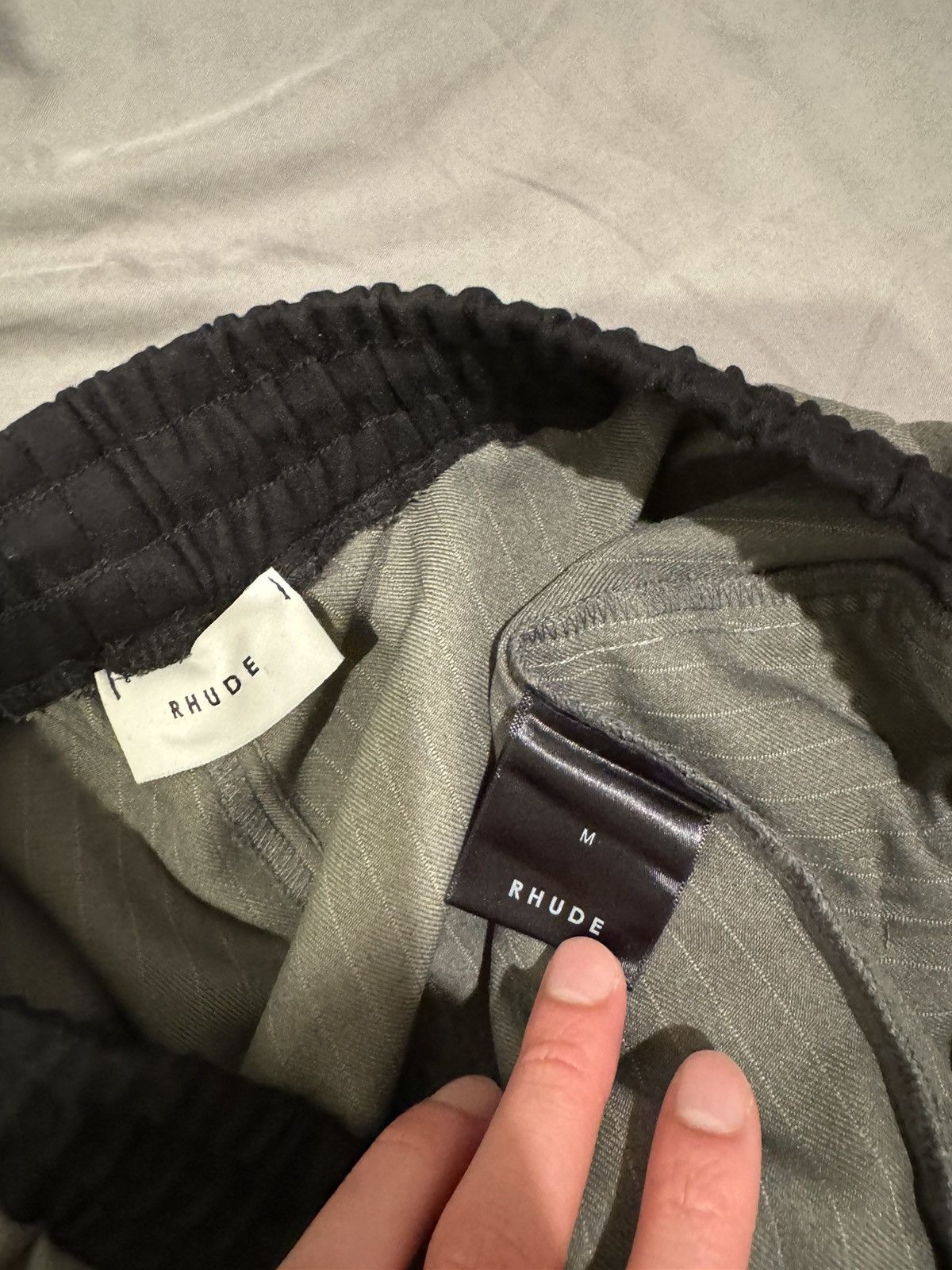 Rhude Rhude Grey Stripe Pants Size M Size US 30 / EU 46 - 6 Thumbnail