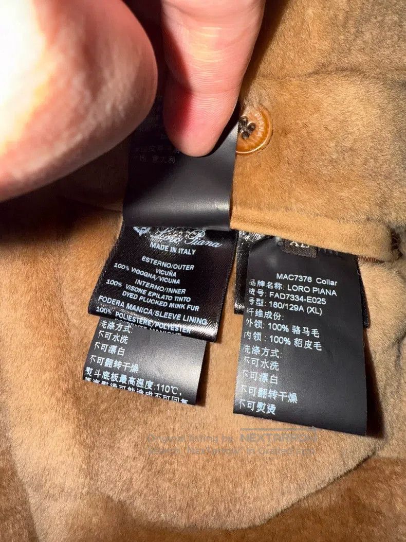 Loro Piana LORO PIANA Winter Voyage Series Camel Hair Hunting Jacket Size US L / EU 52-54 / 3 - 7 Thumbnail