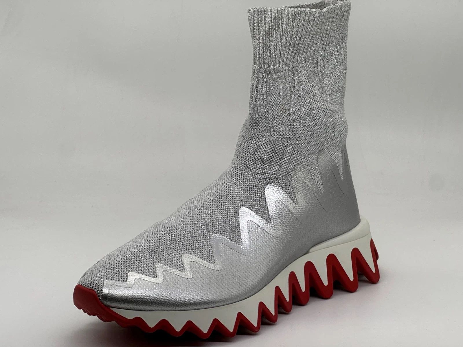 Christian Louboutin o1s1wg110226 Boots in Silver Size US 10 / IT 40 - 6 Thumbnail