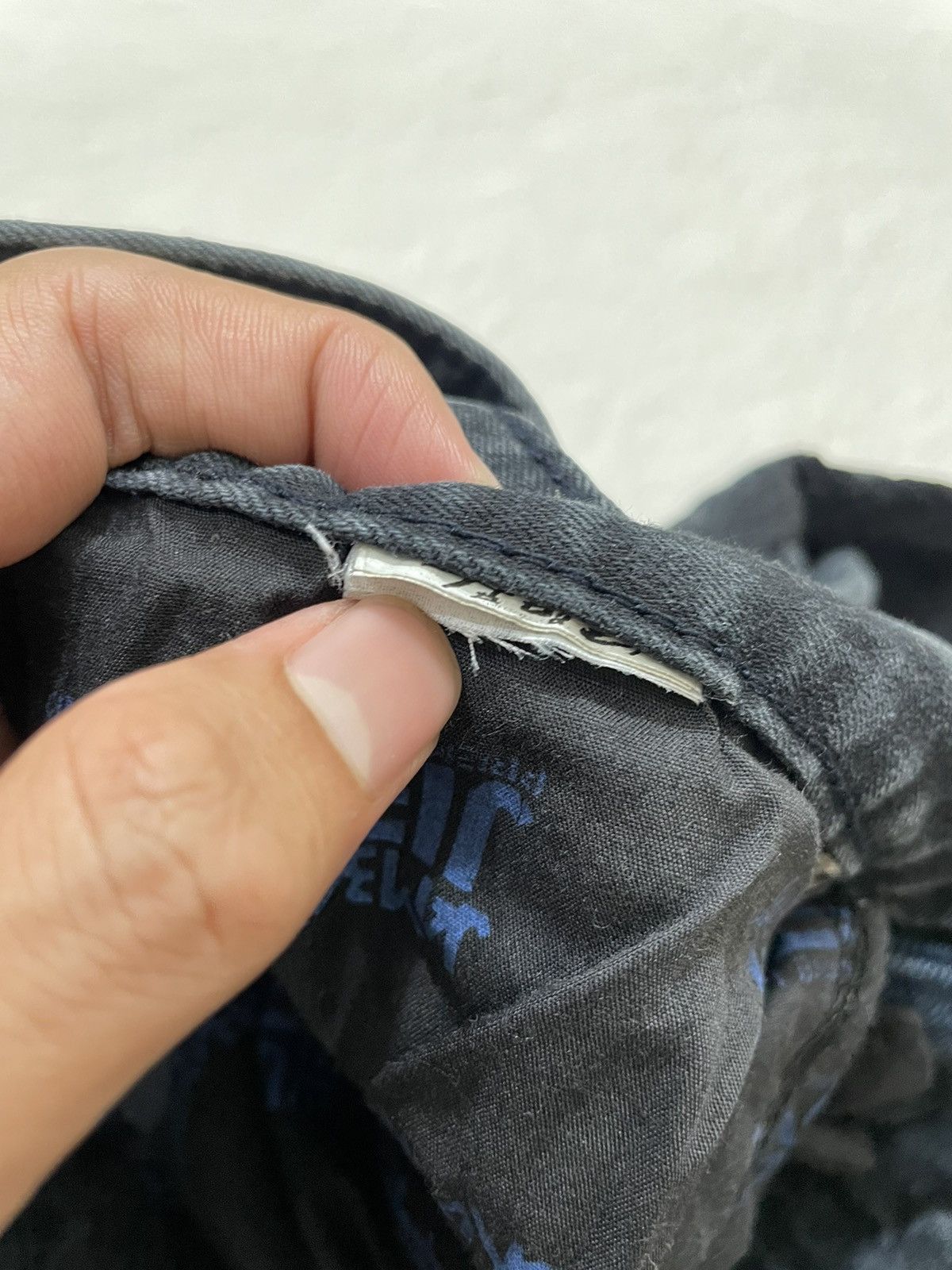 Japanese Brand 00s Jambangee Studed Denim Embroidered Skull Wash Jeans Y2K Size US 35 - 11 Thumbnail