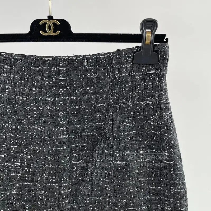 Dior Dior Summer Black Polyester Mini Skirt . Size 23" - 3 Thumbnail