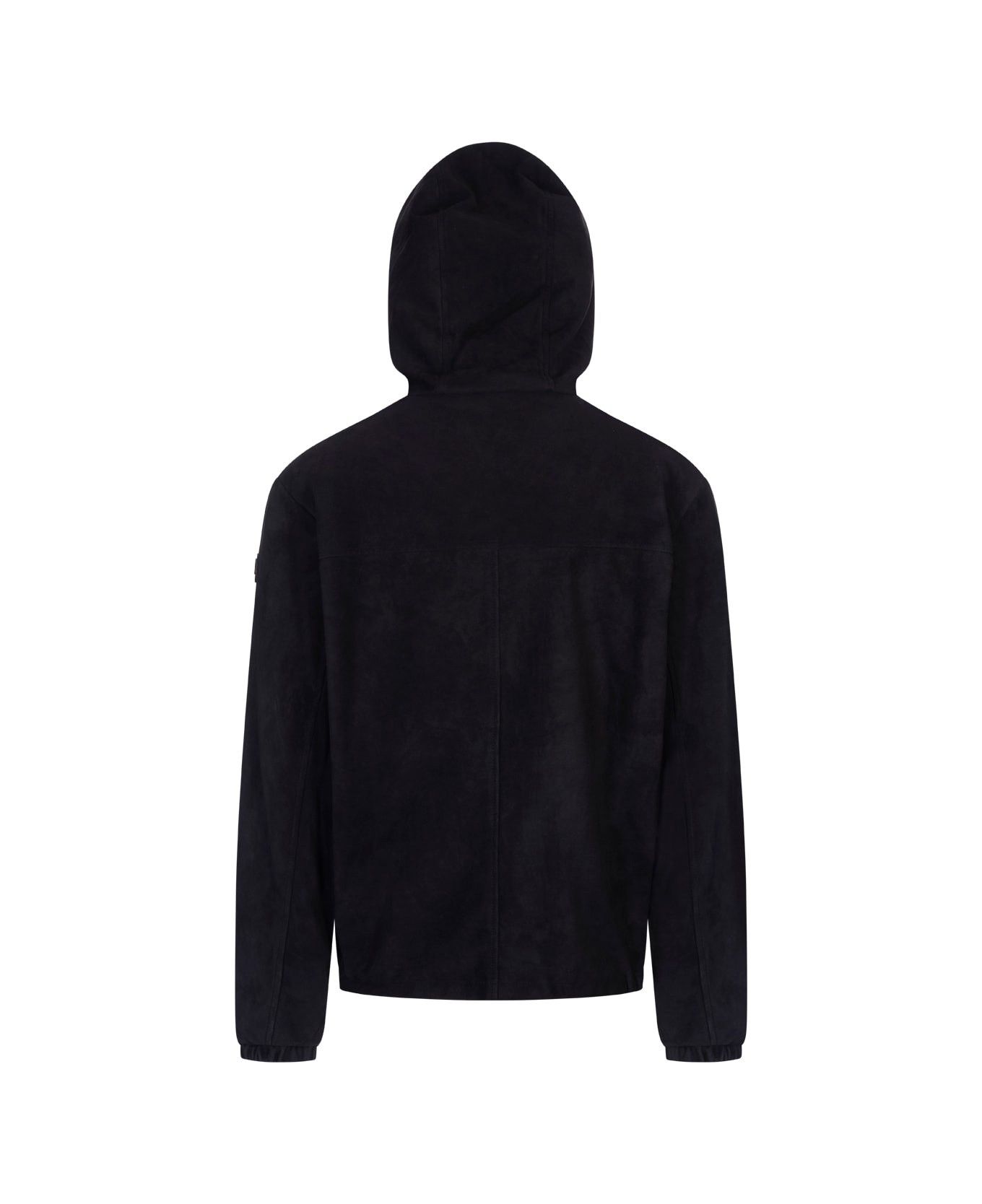 Moncler o1s22i1n1124 Reversible Suede Frejus Jacket in Blue Size US XL / EU 56 / 4 - 2 Thumbnail