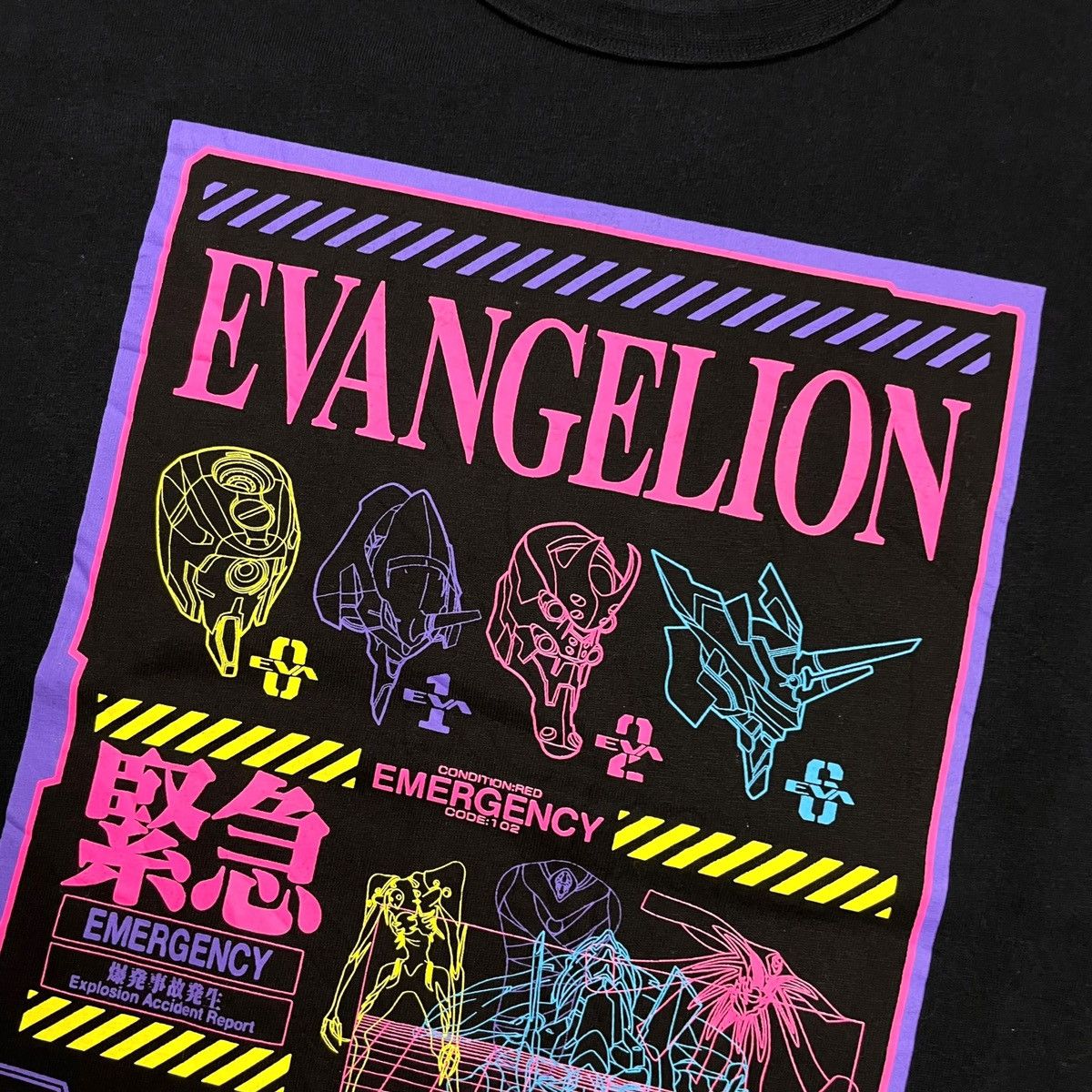 GU GU X Evangelion for Retro-Futuristic SS20 Capsule Tee Size US L / EU 52-54 / 3 - 4 Thumbnail