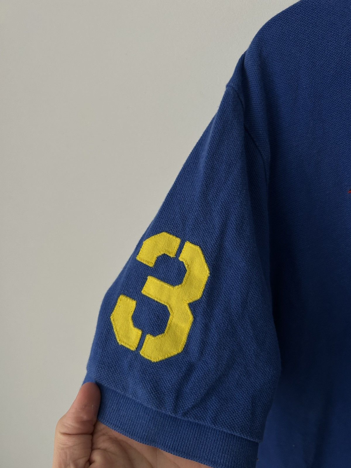Polo Ralph Lauren × Ralph Lauren × Vintage Polo Ralph Lauren Italia Polo T-shirt Chief Keef vintage Size US L / EU 52-54 / 3 - 4 Thumbnail