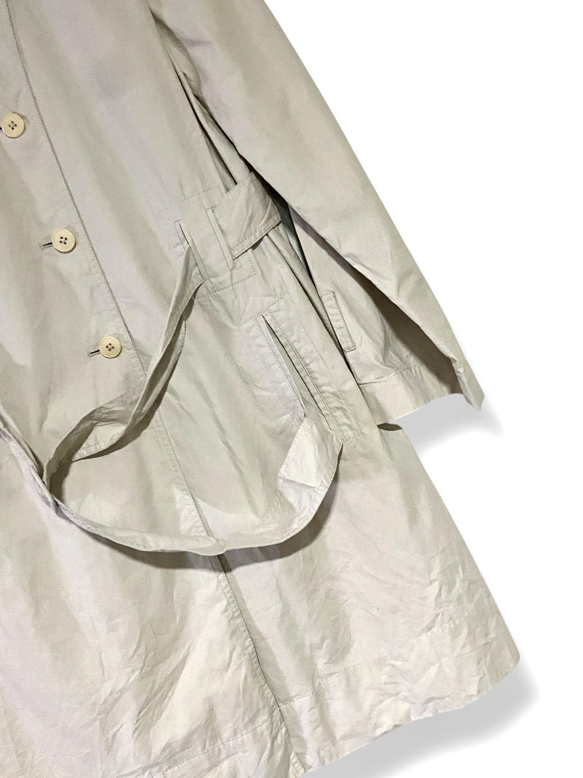 DKNY Vintage DKNY Belted Trench Coat (159) Size XS / US 0-2 / IT 36-38 - 6 Thumbnail