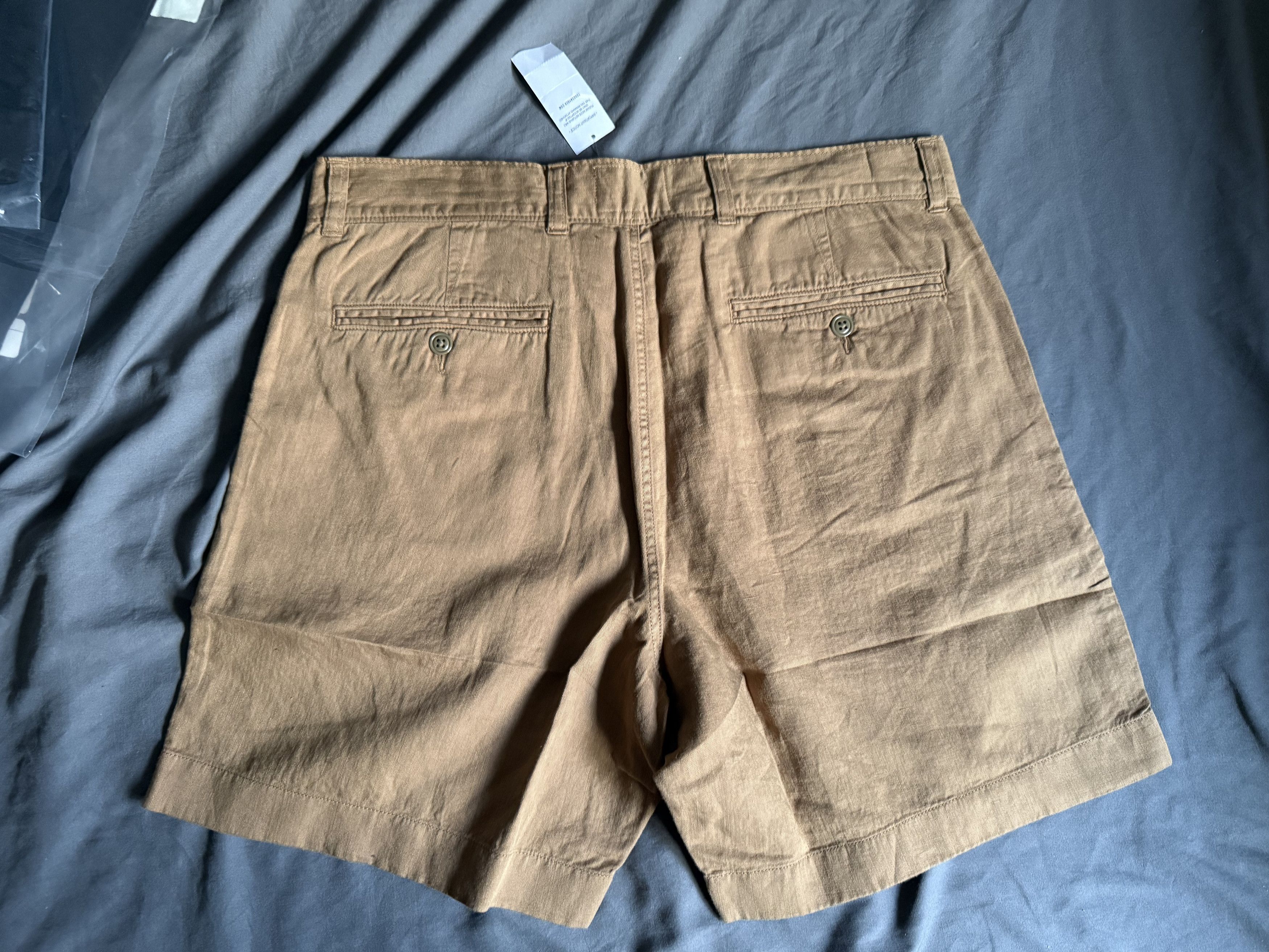 Todd Snyder Todd Snyder 7" Cotton-Linen Hudson Short COPPER $148 33" Size US 33 - 7 Thumbnail