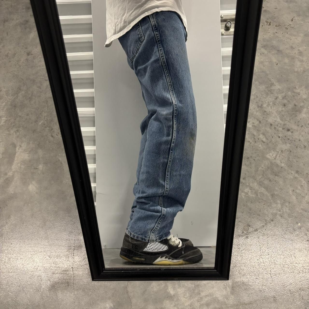 Japanese Brand × Vintage Crazy Vintage 90s Medium Wash Essential Denim Jeans! Size US 30 / EU 46 - 2 Thumbnail