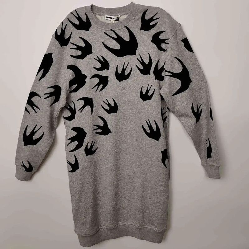 Alexander McQueen Alexander McQueen Gray Cotton Women's Sweater 0089 Size XS / US 0-2 / IT 36-38 - 1 Thumbnail