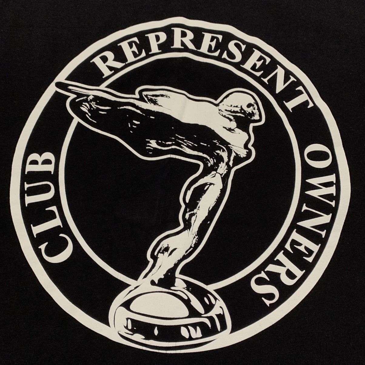 Represent Clo. Represent Small Owners Club Angel Jet Black Tee Size US S / EU 44-46 / 1 - 3 Thumbnail