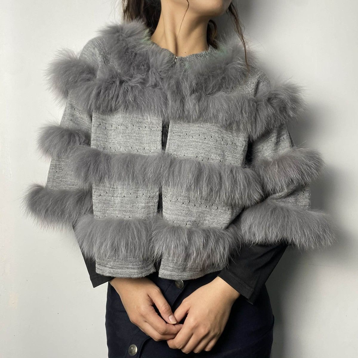 Kenzo Vintage Kenzo Falconeri Fox Fur Coat Size M / US 6-8 / IT 42-44 - 1 Thumbnail