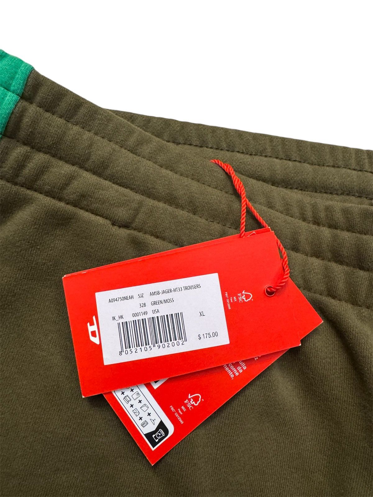 Diesel 🔥175$ Diesel Amsb-Jager-Ht33 Trousers/Diesel Sweatpants Size US 36 / EU 52 - 7 Thumbnail