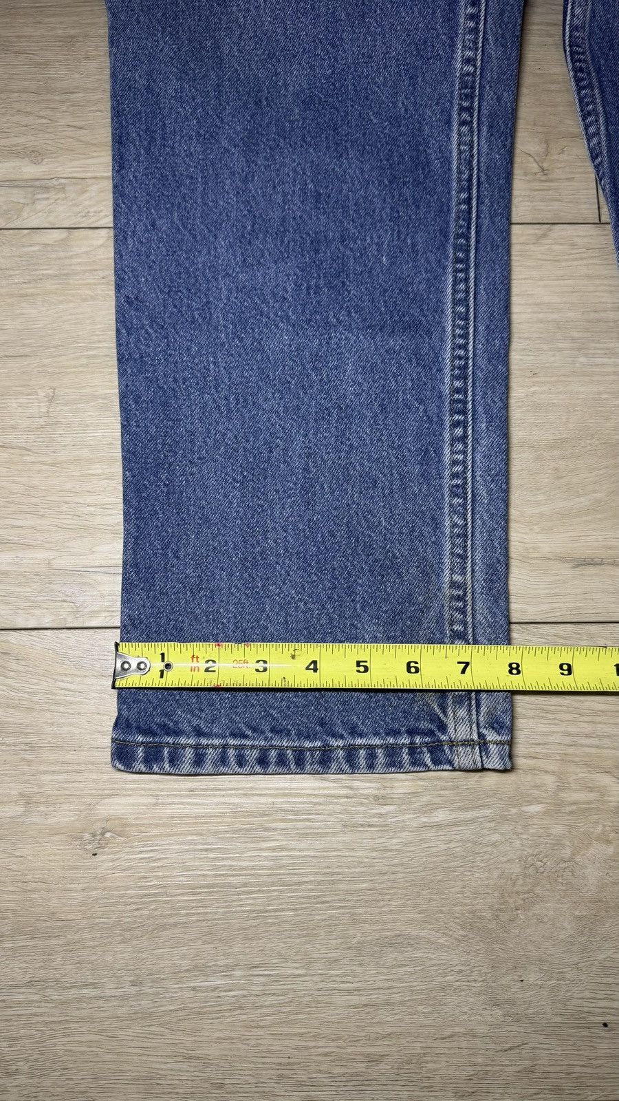L.L. Bean Vintage 1990s L.L. Bean Natural Fit Straight Fit Denim Jeans Size US 34 / EU 50 - 5 Thumbnail