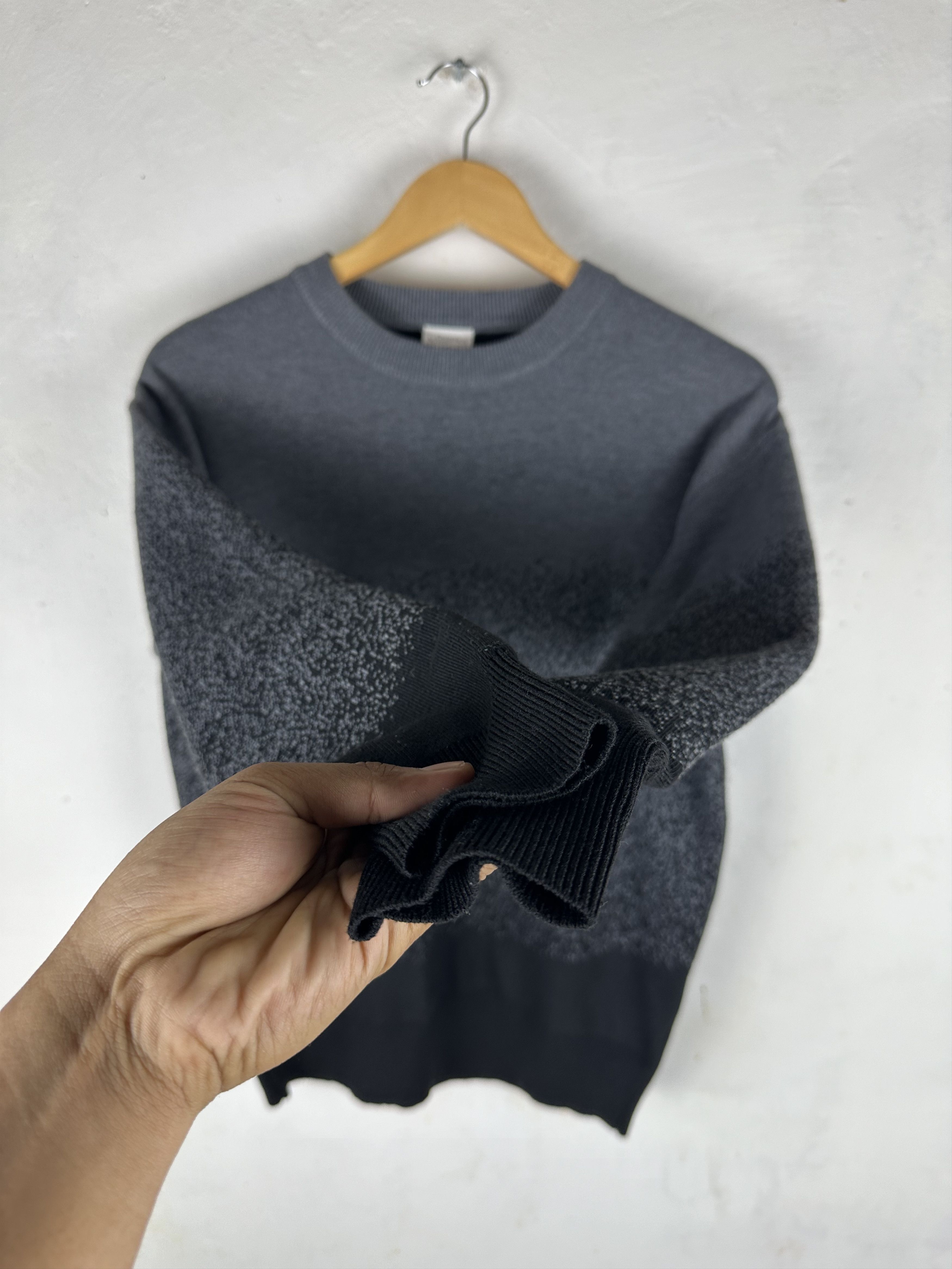 Japanese Brand SWEATSHIRTS MOHAIR STYLE STREETWEAR GREY BLACK Size US S / EU 44-46 / 1 - 5 Thumbnail