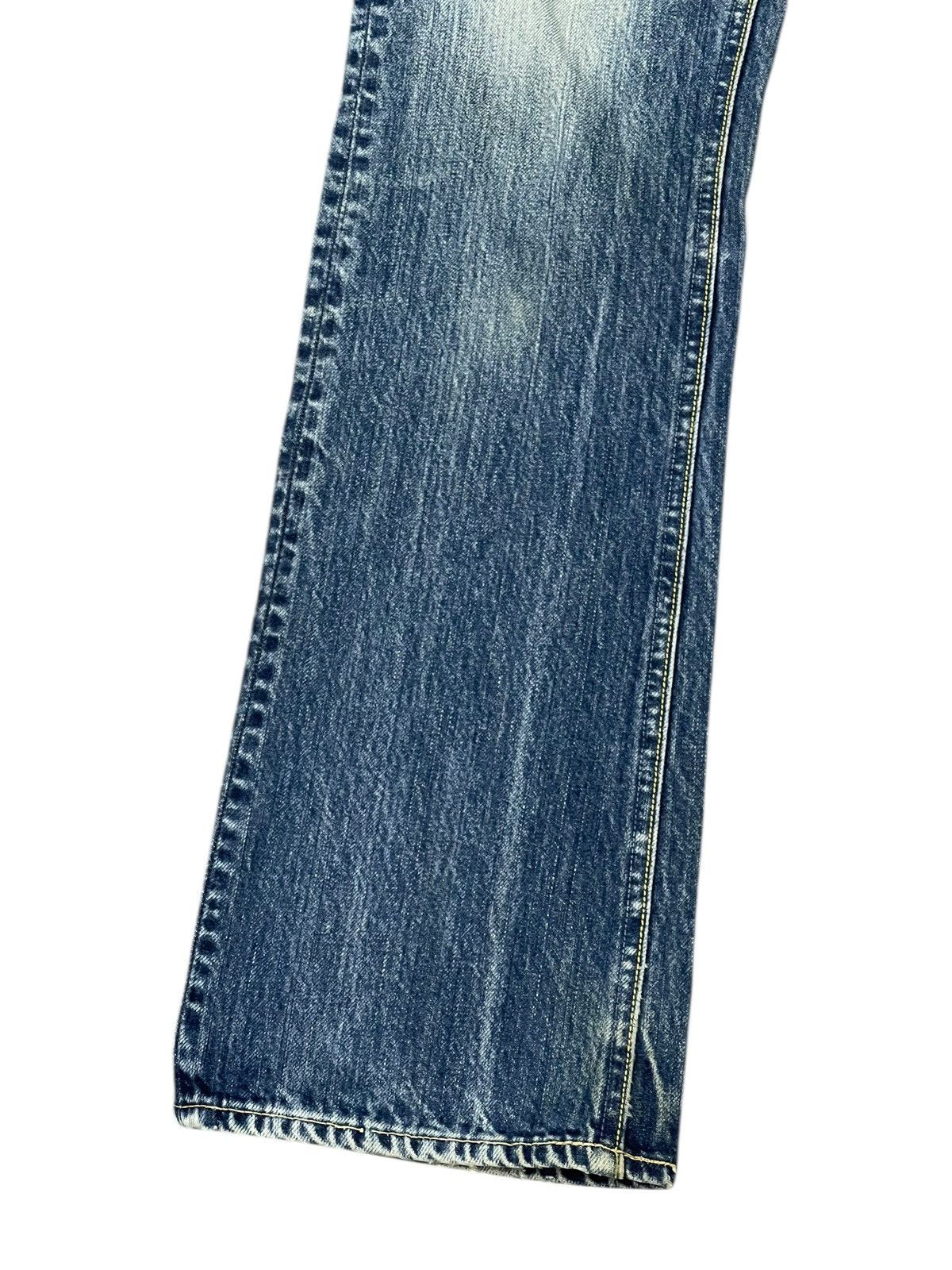 Blue Blue Japan Straight Jeans Blue Blue Japan Faded Washed 4🟦0 Size US 29 - 2 Thumbnail