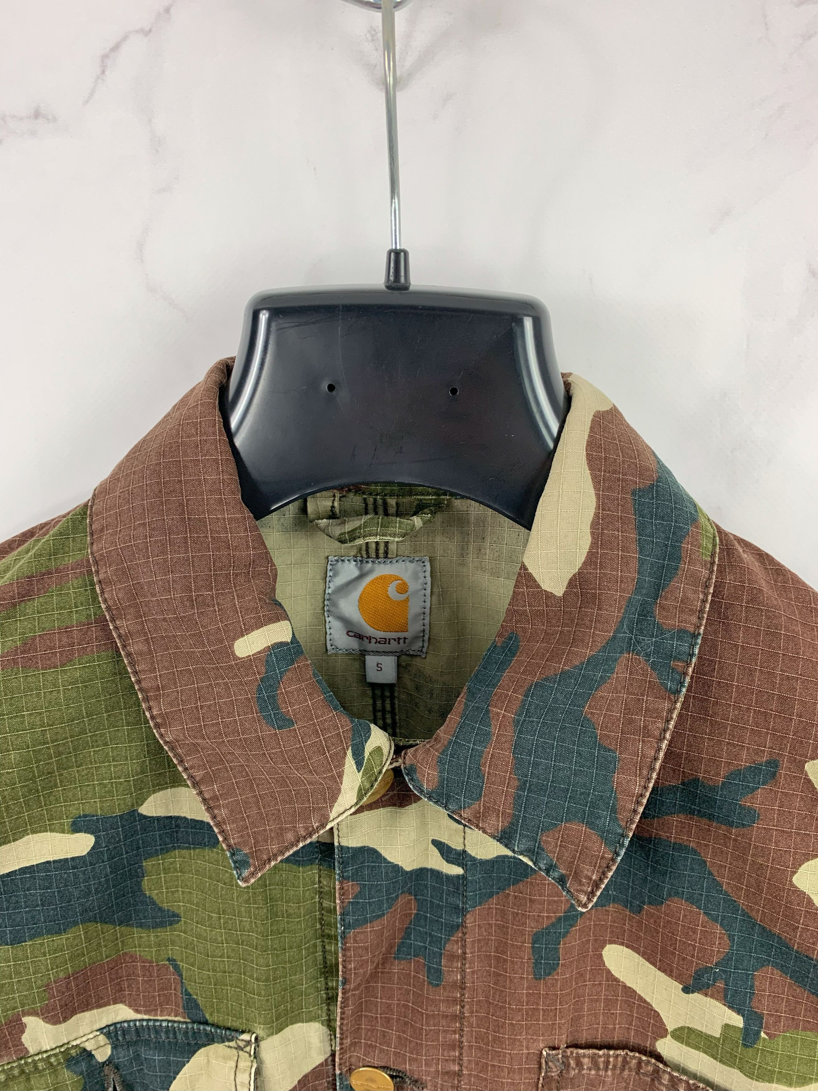 Carhartt Carhartt Digger Coat Camo Pattern Size S Size US S / EU 44-46 / 1 - 13 Thumbnail