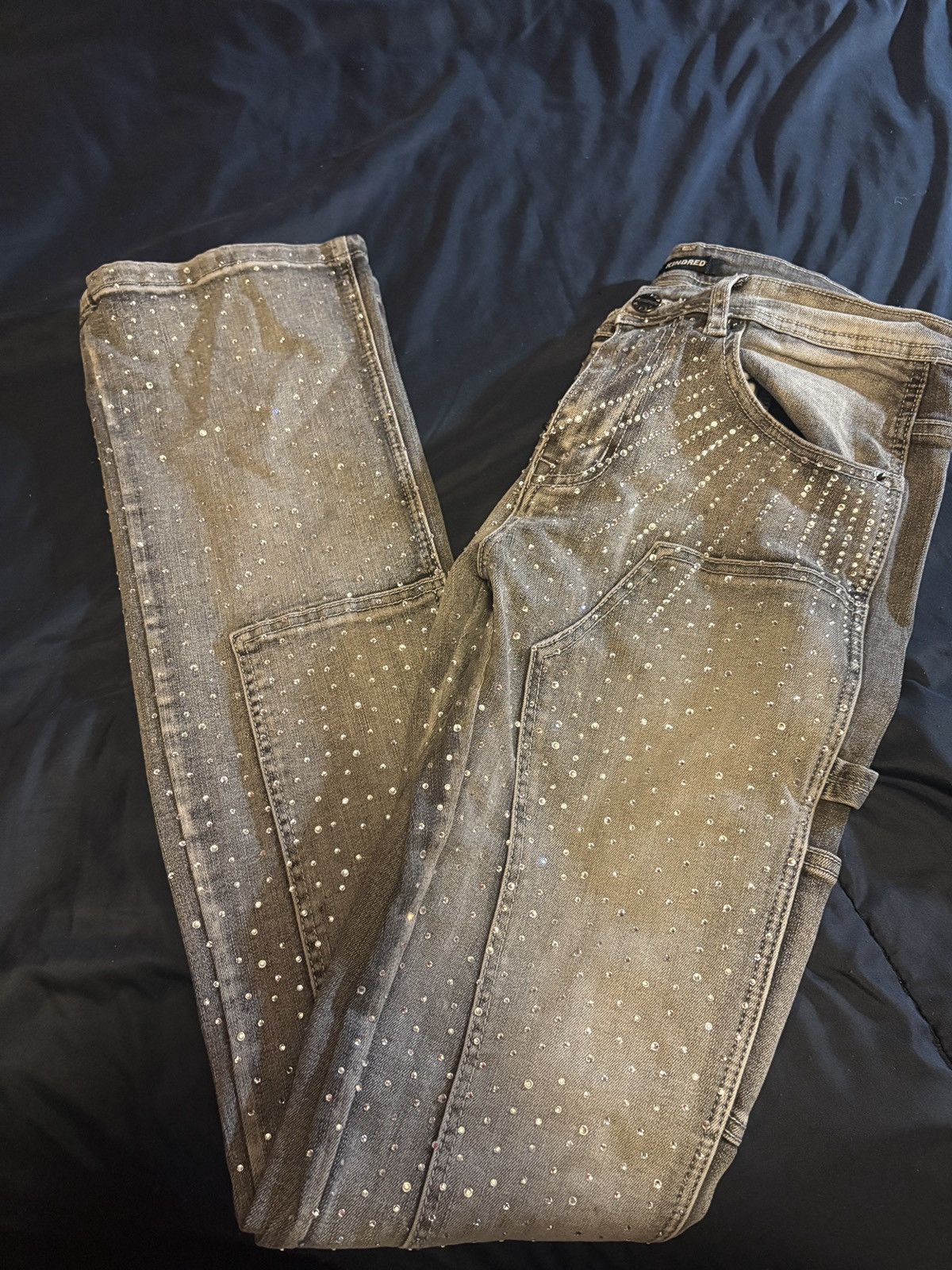 Other Kindred gray studded jeans Size US 28 / EU 44 - 1 Preview