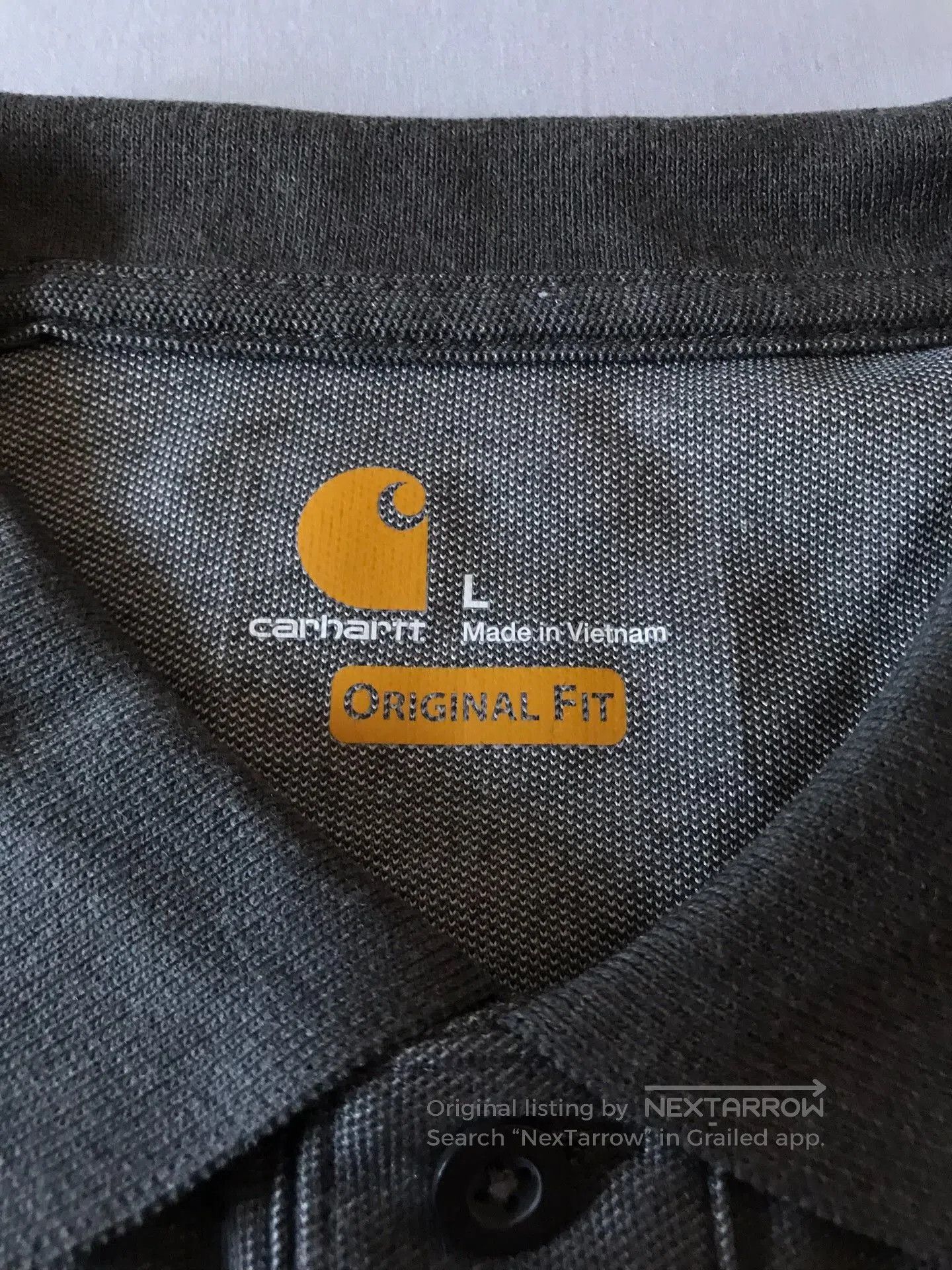 Carhartt Carhartt K570 CRH Short Sleeve Polo. Size US L / EU 52-54 / 3 - 6 Thumbnail